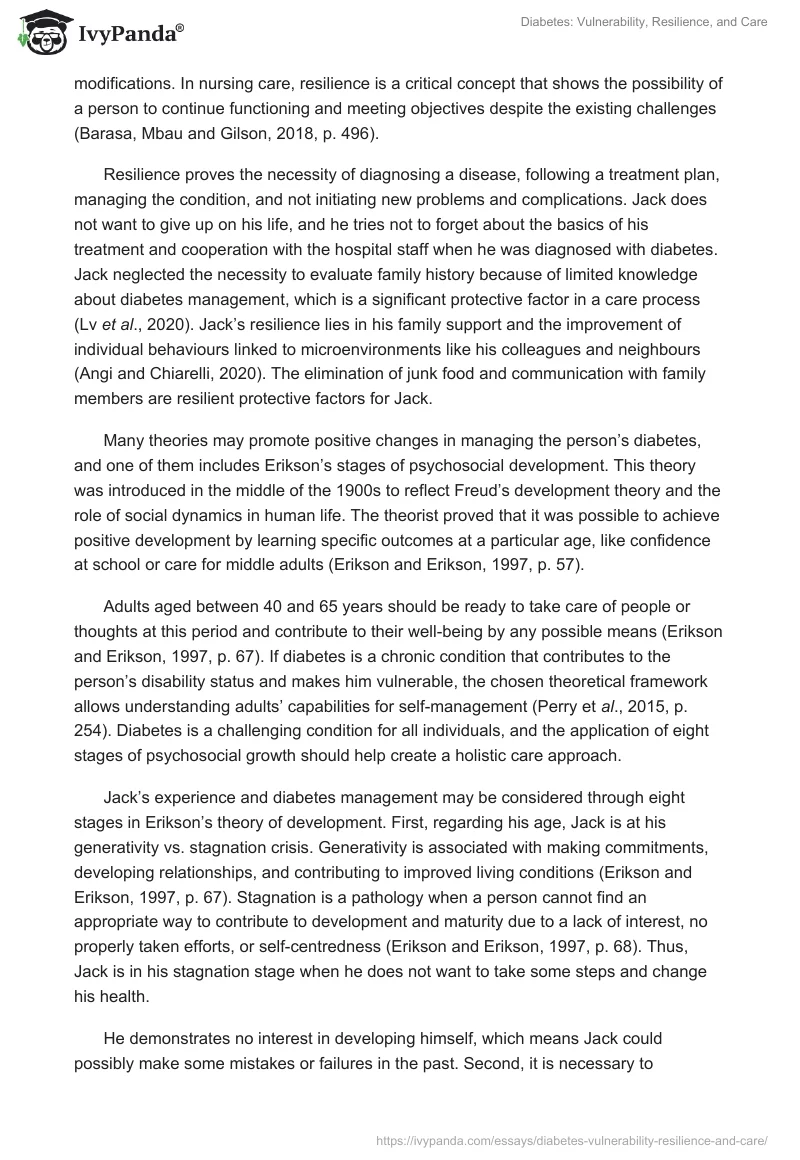 Diabetes: Vulnerability, Resilience, and Care. Page 3