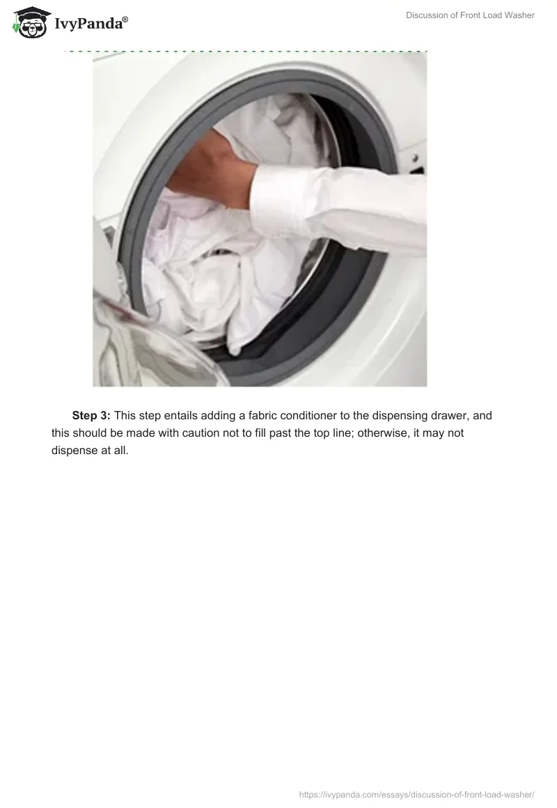 Discussion of Front Load Washer. Page 4