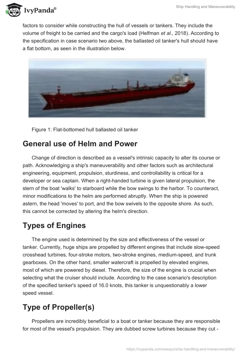 Ship Handling and Maneuverability. Page 2