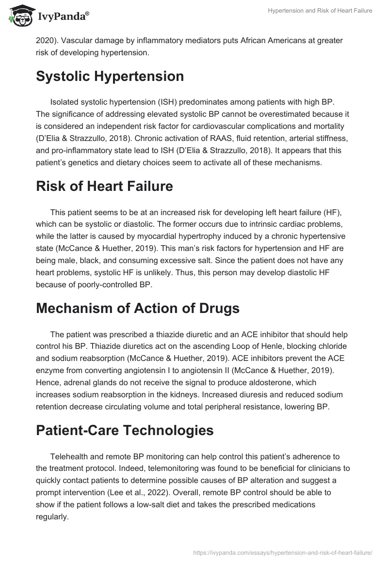 Hypertension and Risk of Heart Failure. Page 2