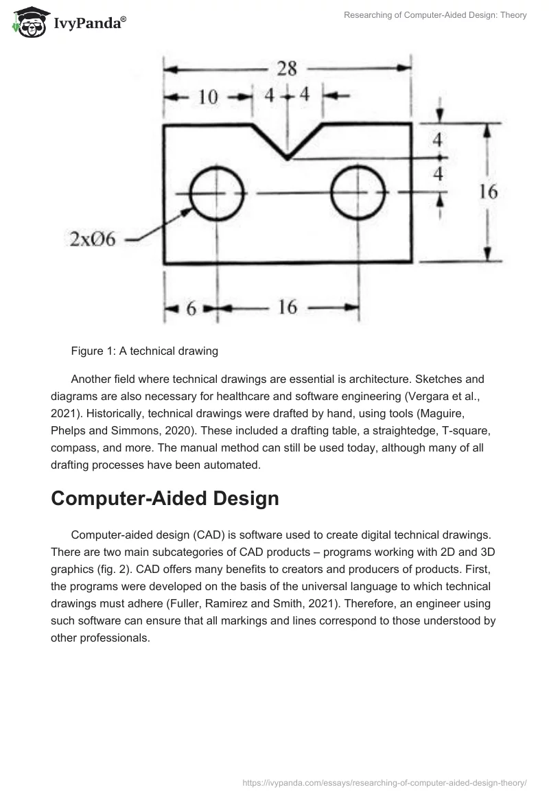 Researching of Computer-Aided Design: Theory. Page 2