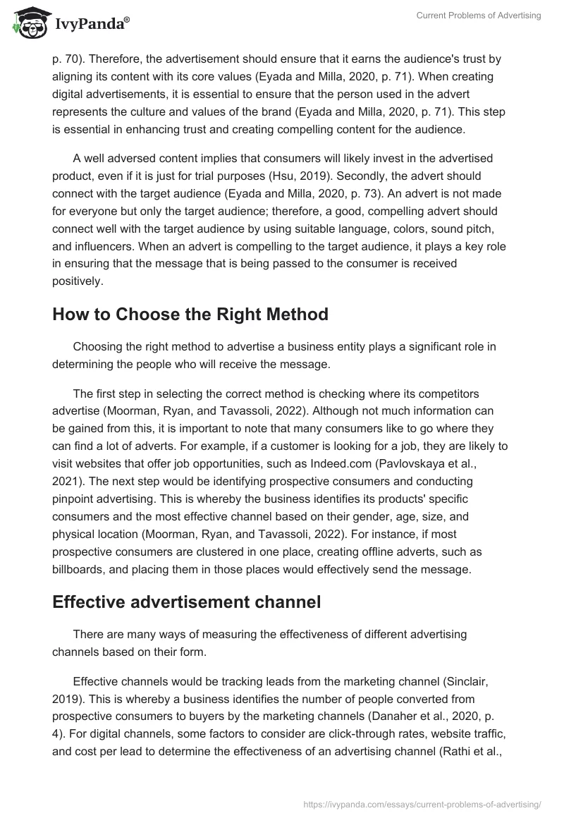 Current Problems of Advertising. Page 4
