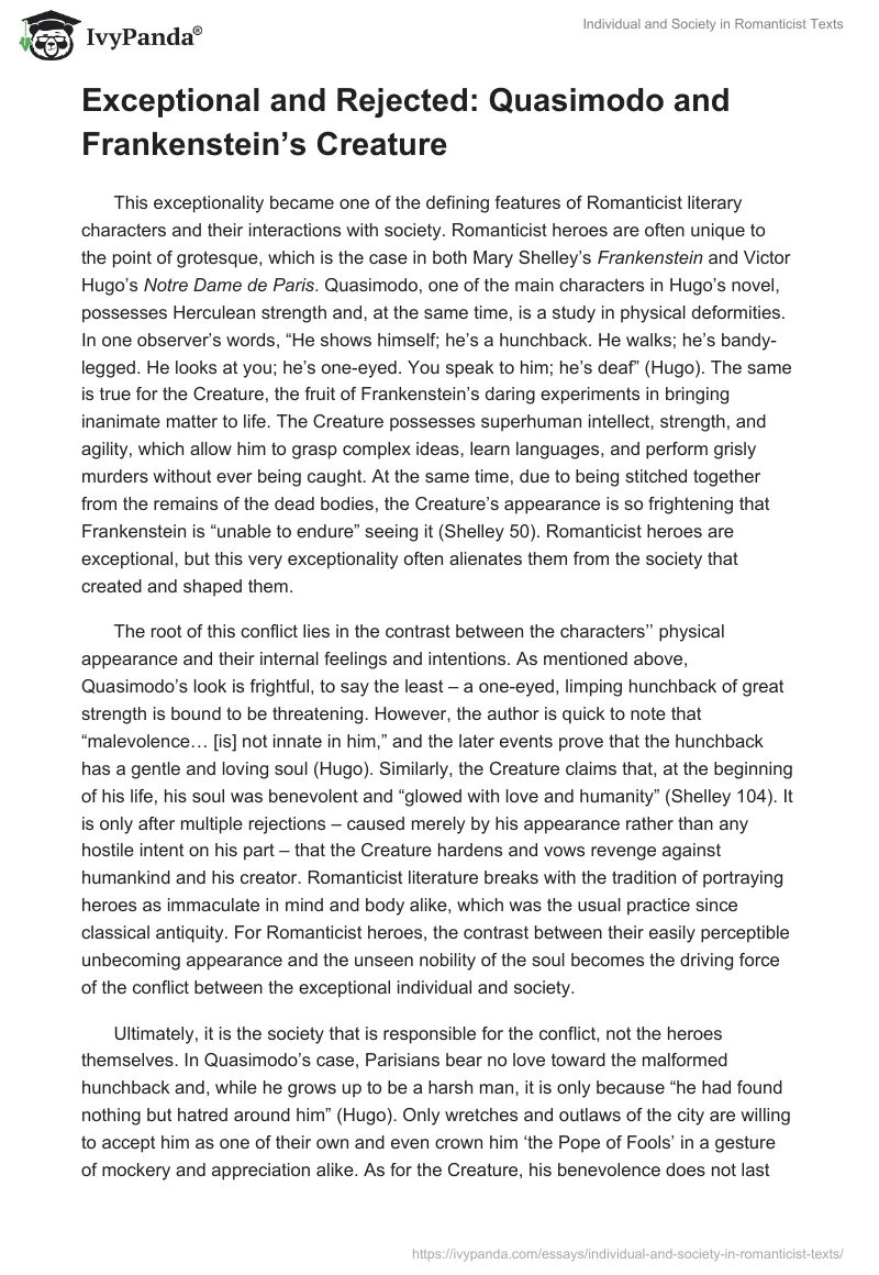 Individual and Society in Romanticist Texts. Page 2