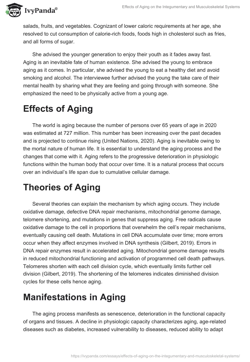 Effects of Aging on the Integumentary and Musculoskeletal Systems. Page 2