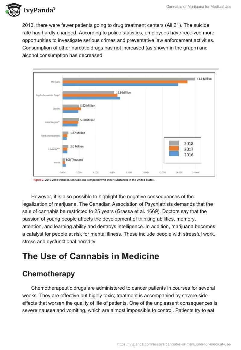Cannabis or Marijuana for Medical Use. Page 3