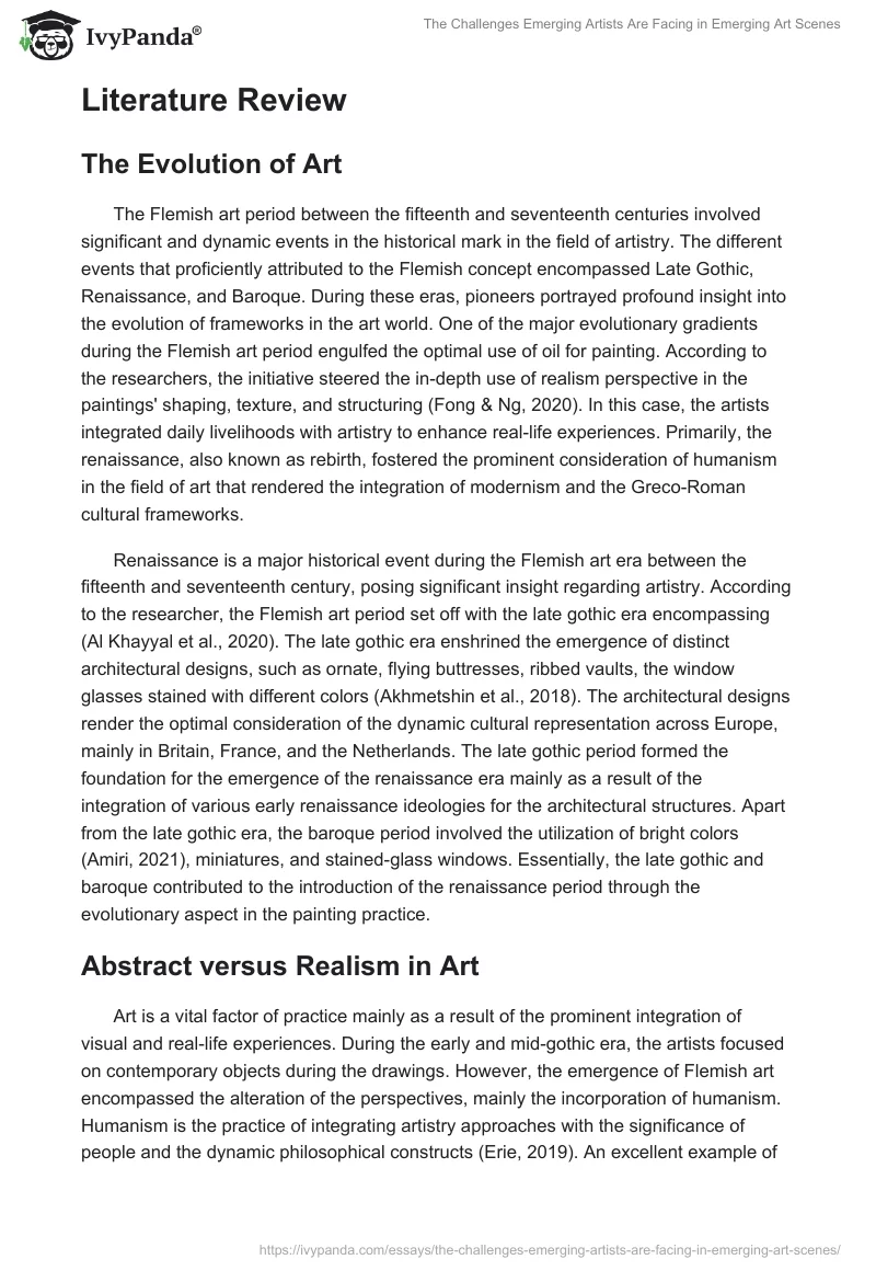 The Challenges Emerging Artists Are Facing in Emerging Art Scenes. Page 2