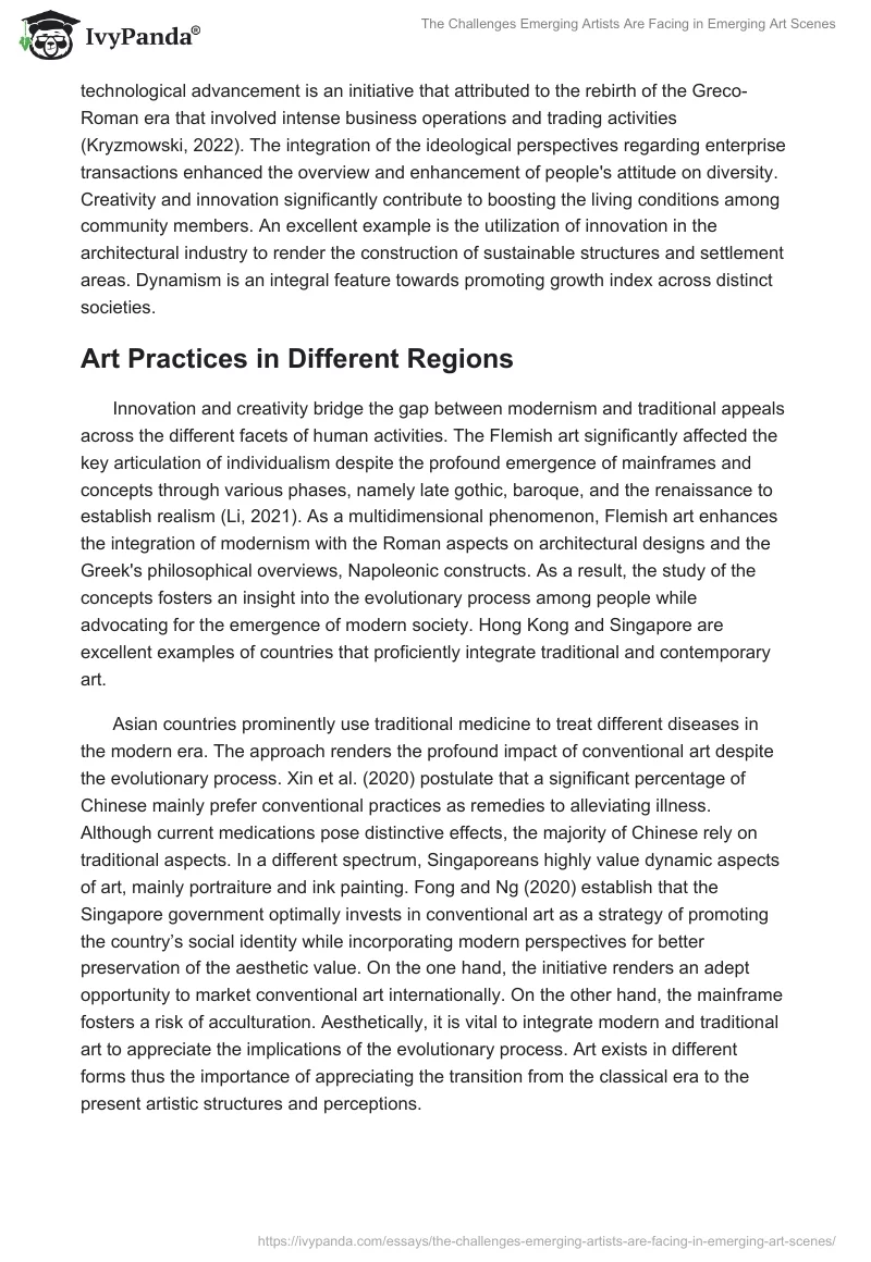 The Challenges Emerging Artists Are Facing in Emerging Art Scenes. Page 4