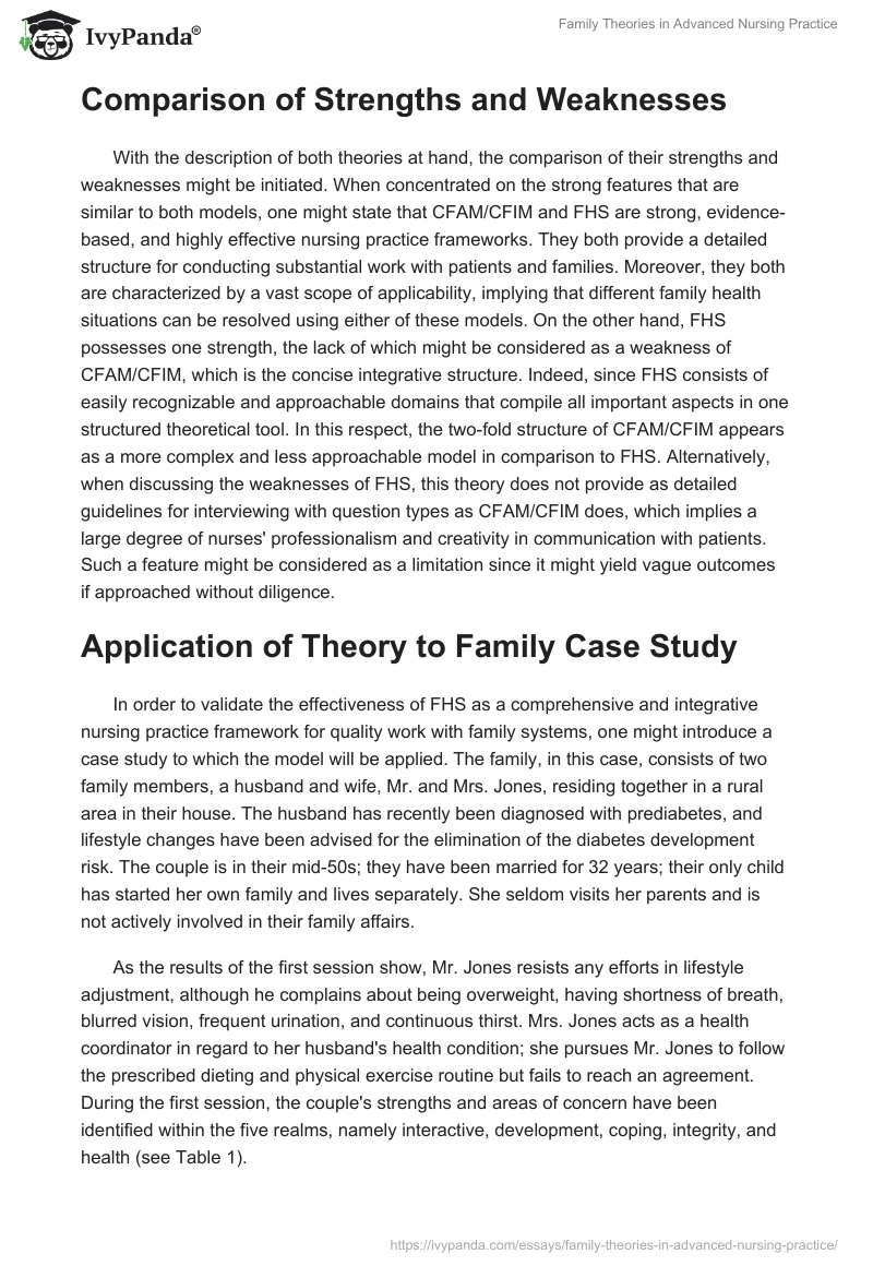 Family Theories in Advanced Nursing Practice. Page 4