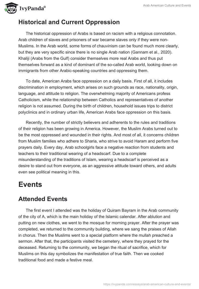 Arab American Culture and Events. Page 3