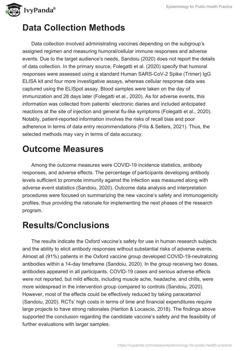 Epidemiology for Public Health Practice. Page 2