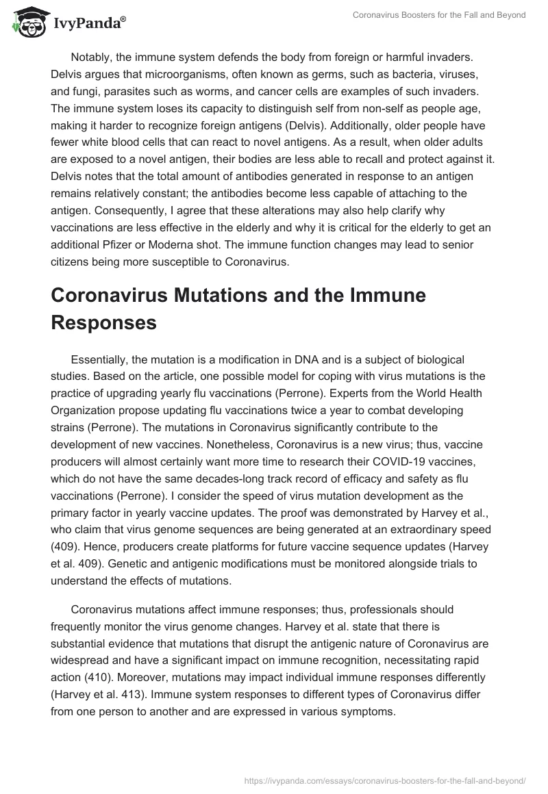 Coronavirus Boosters for the Fall and Beyond. Page 2