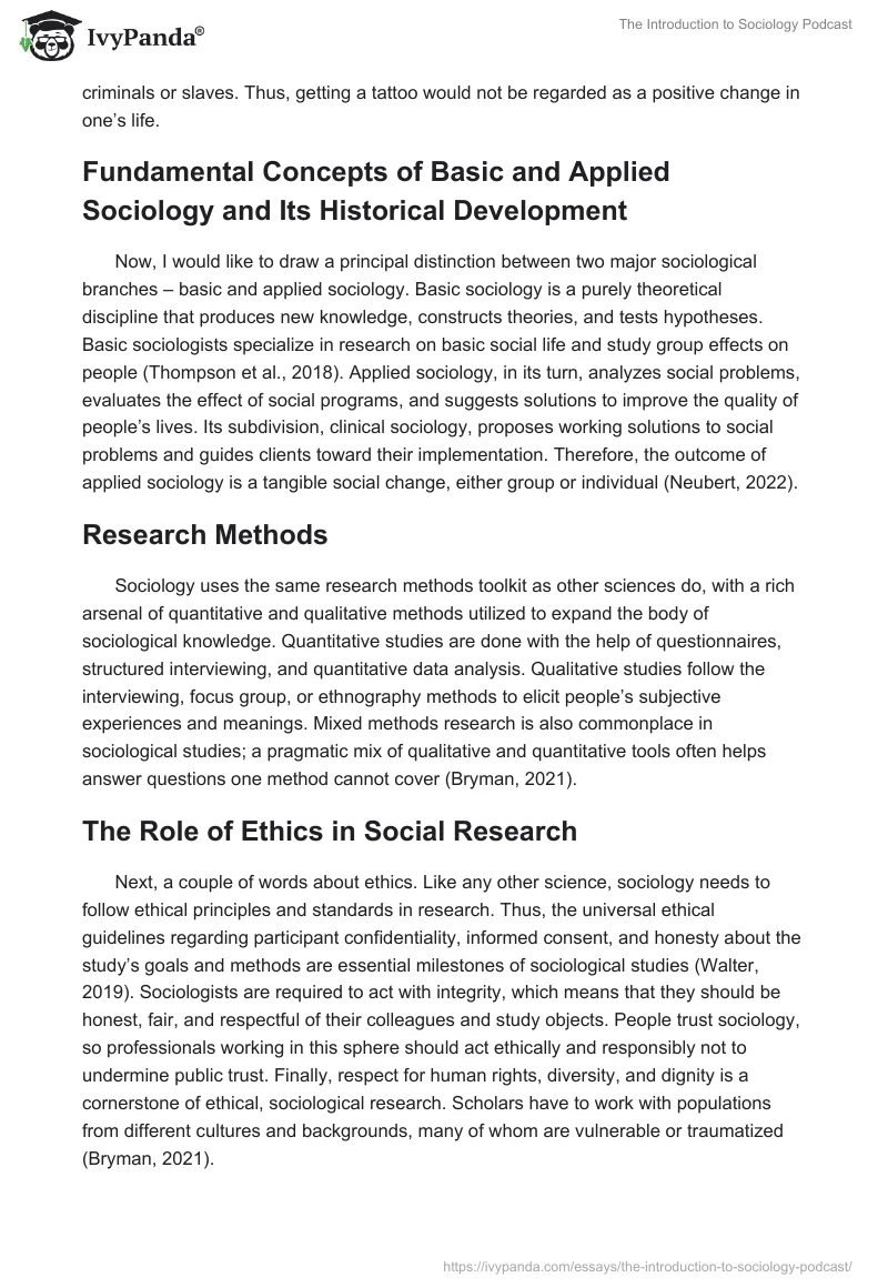 The Introduction to Sociology Podcast. Page 2