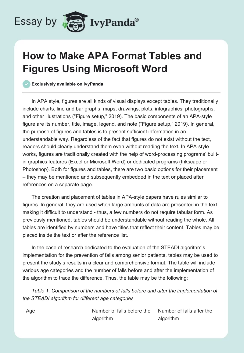 how-to-make-apa-format-tables-and-figures-328-words-research-paper