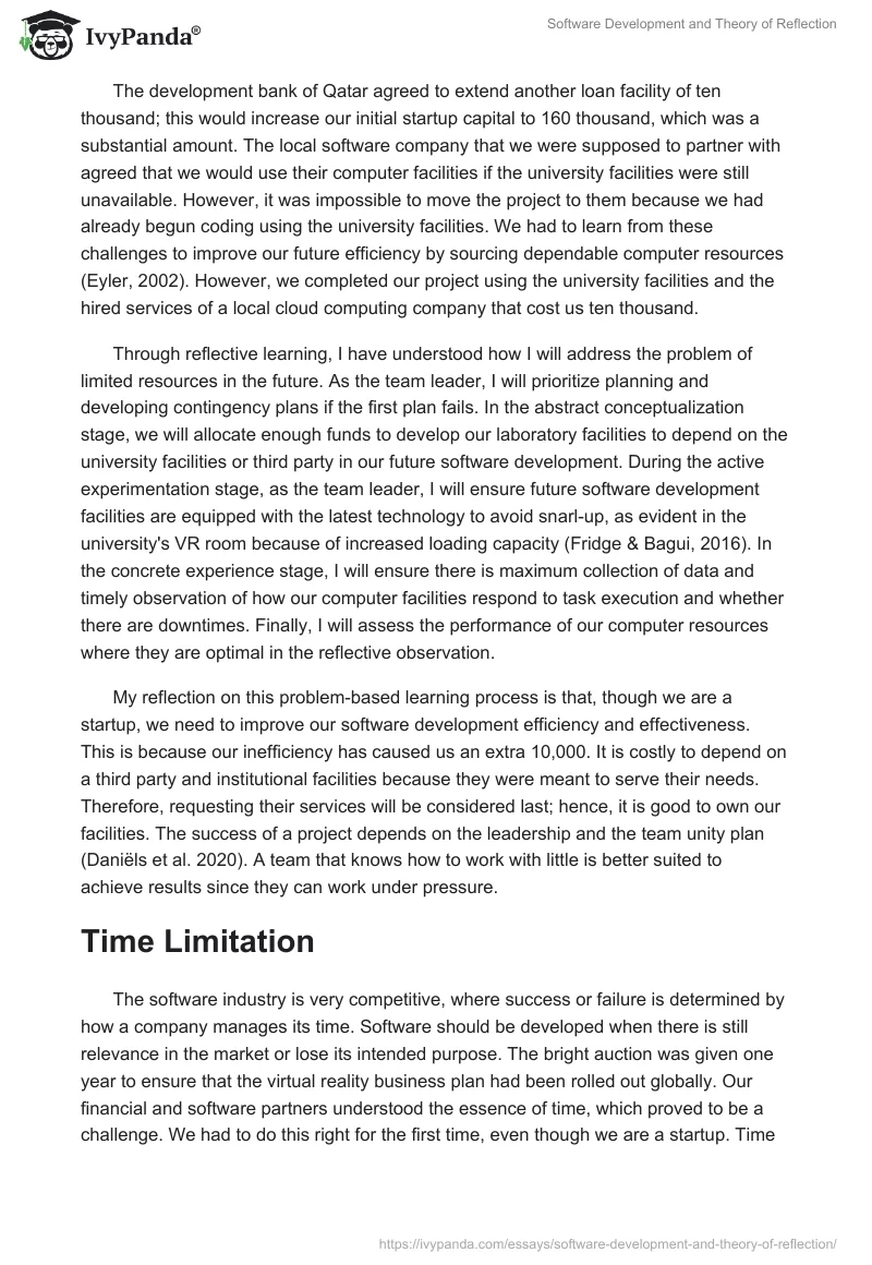 Software Development and Theory of Reflection. Page 5