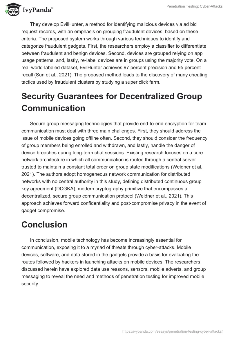 Penetration Testing: Cyber-Attacks. Page 4