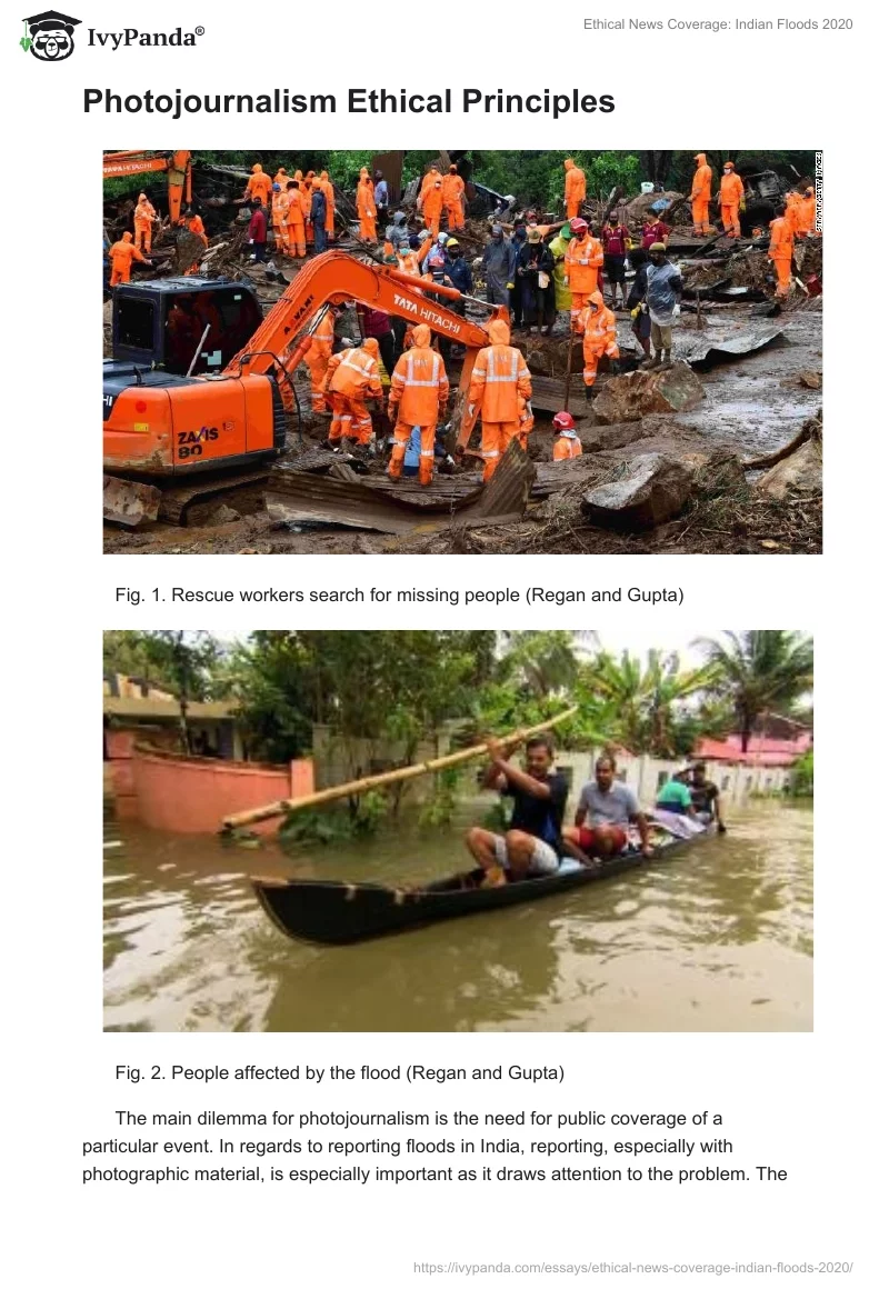 Ethical News Coverage: Indian Floods 2020. Page 2