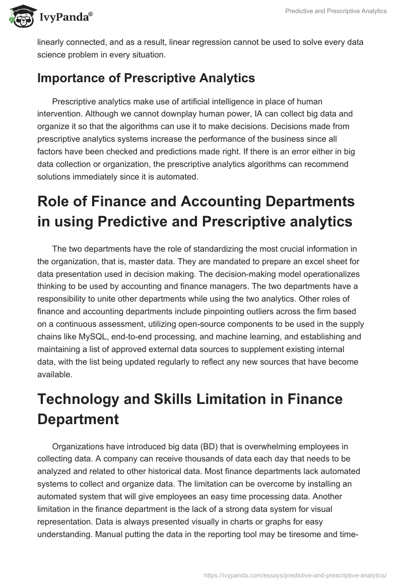 Predictive and Prescriptive Analytics. Page 2