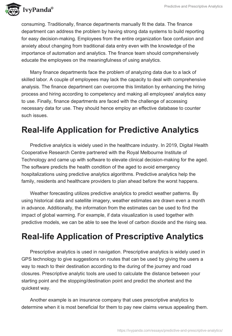 Predictive and Prescriptive Analytics. Page 3