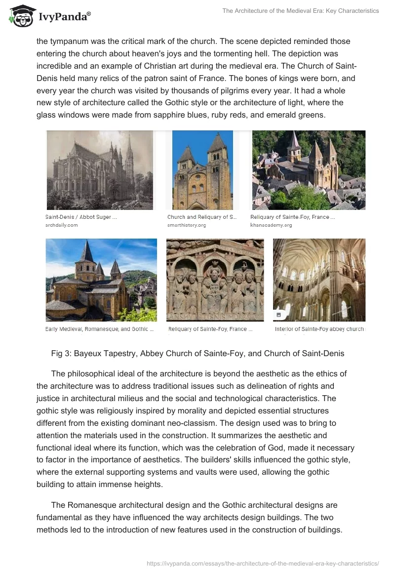 The Architecture of the Medieval Era: Key Characteristics. Page 3