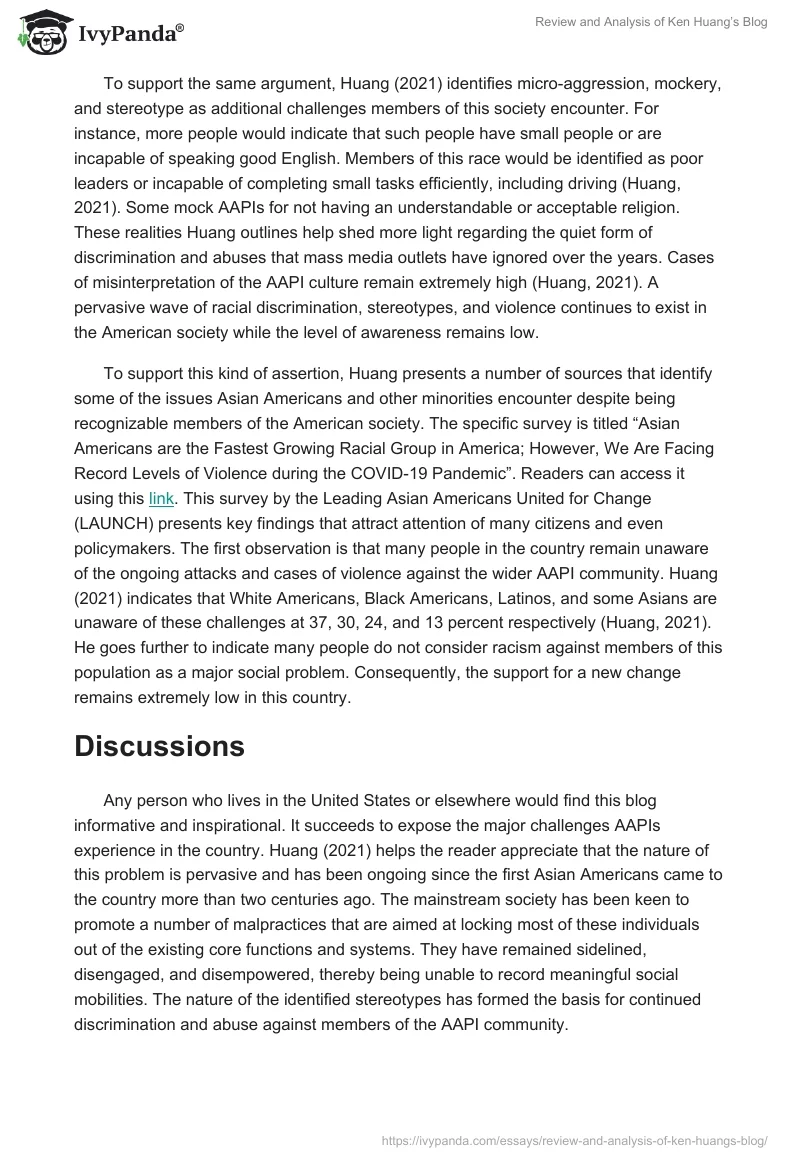 Review and Analysis of Ken Huang’s Blog. Page 3