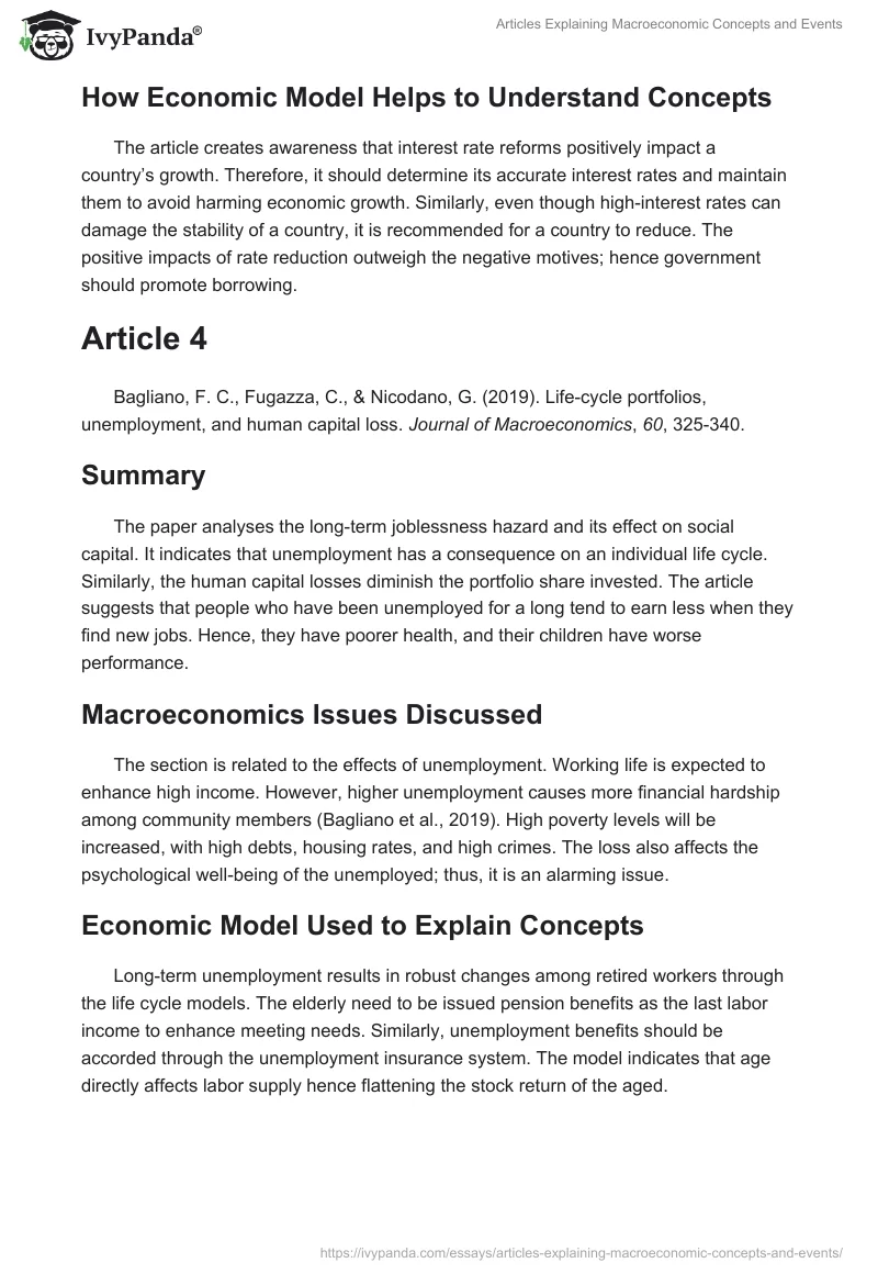 Articles Explaining Macroeconomic Concepts and Events. Page 5