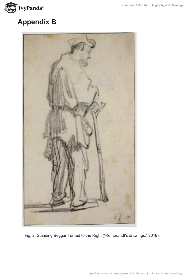 Rembrandt Van Rijn: Biography and Drawings. Page 5