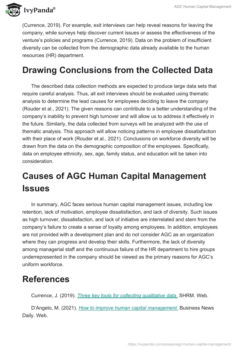 AGC Human Capital Management. Page 2