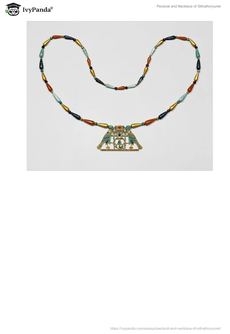 Pectoral and Necklace of Sithathoryunet. Page 2