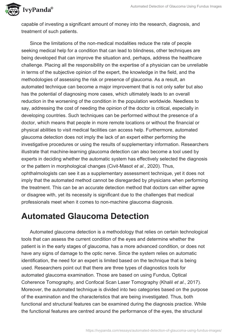 Automated Detection of Glaucoma Using Fundus Images. Page 5
