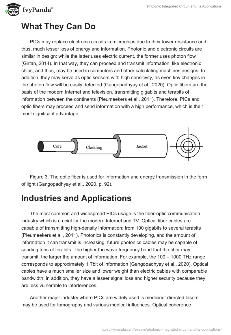 Photonic Integrated Circuit and Its Applications. Page 4