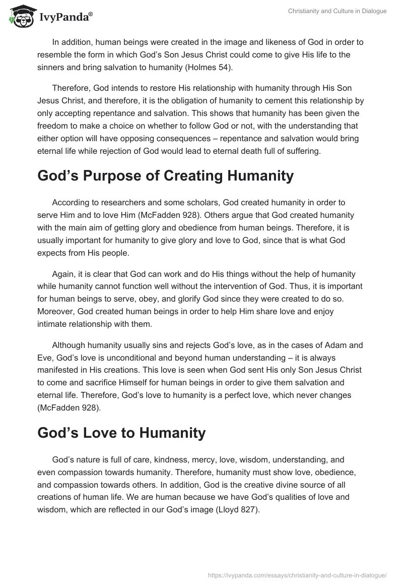 Christianity and Culture in Dialogue. Page 2
