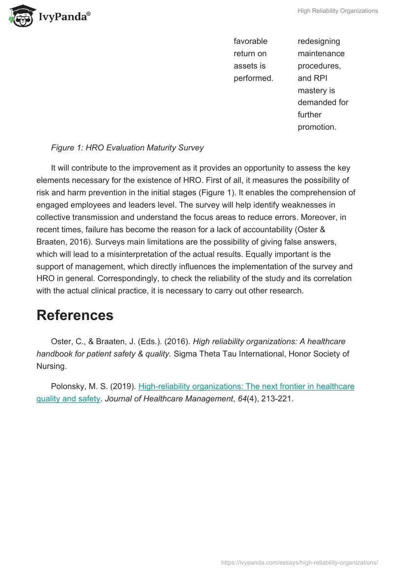 High Reliability Organizations. Page 3