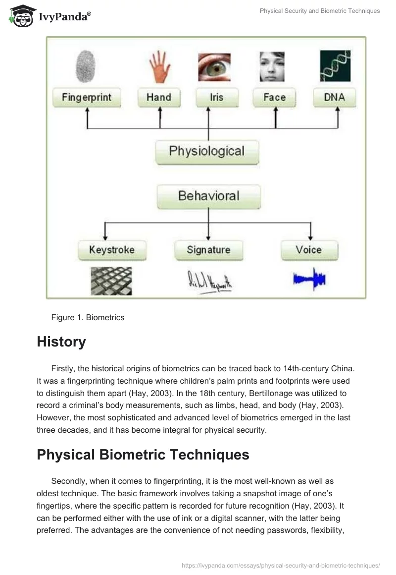 Physical Security and Biometric Techniques. Page 2