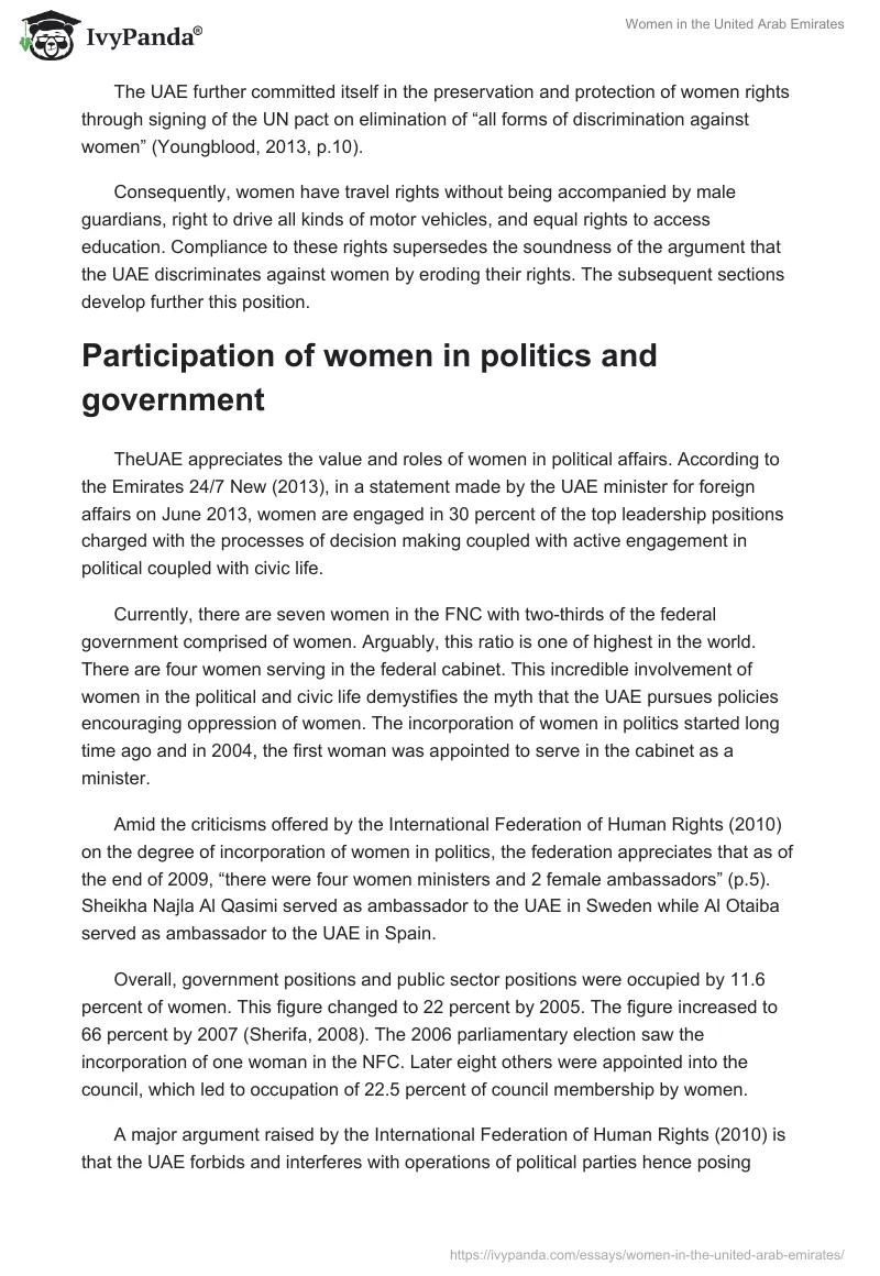 Women in the United Arab Emirates. Page 3