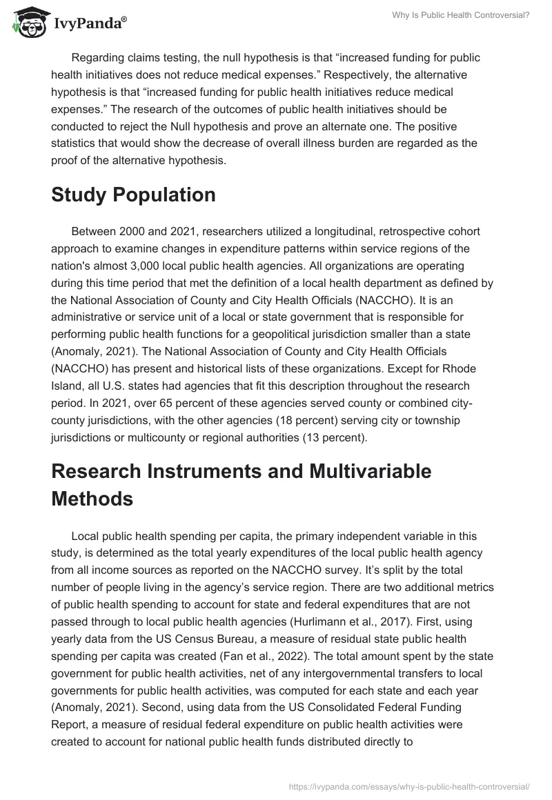 Why Is Public Health Controversial?. Page 2