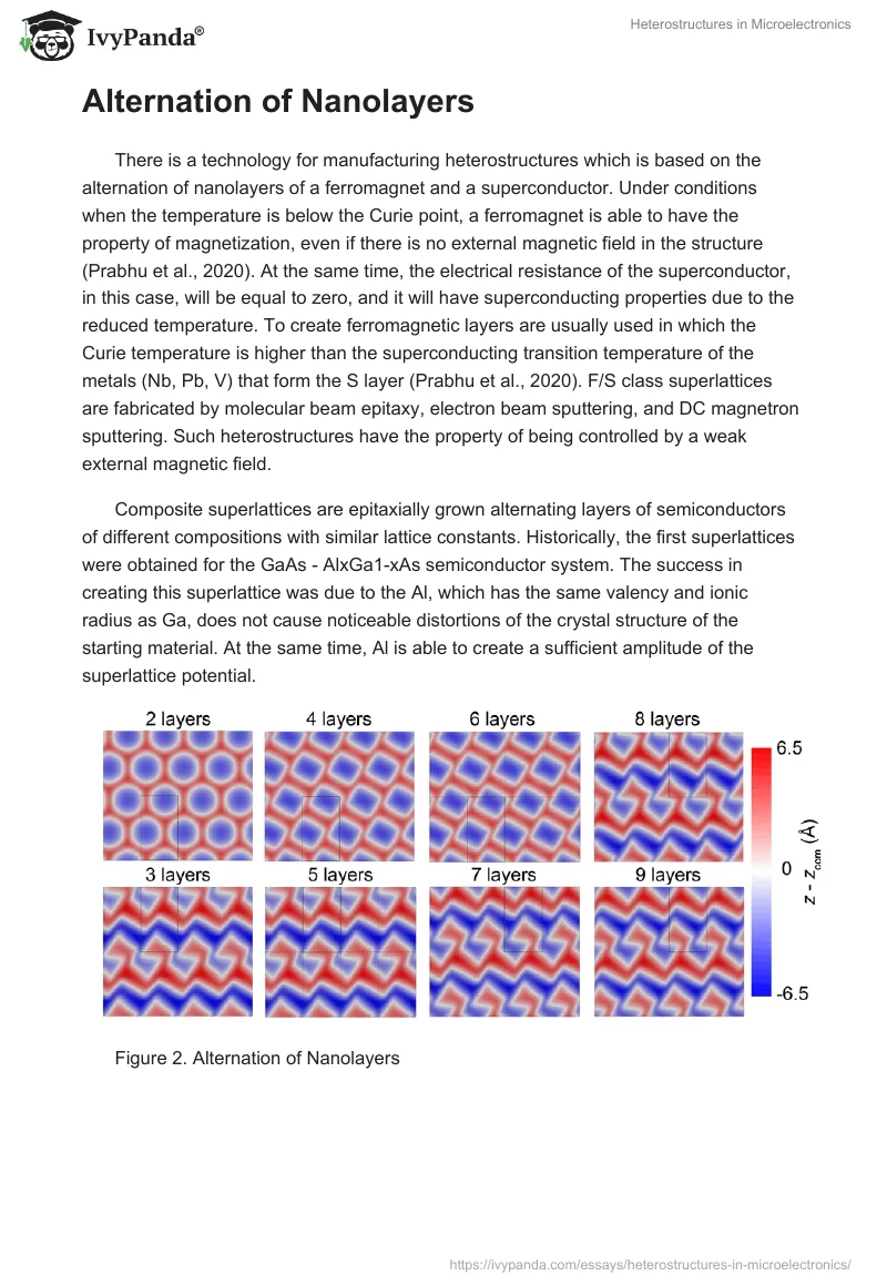 Heterostructures in Microelectronics. Page 5