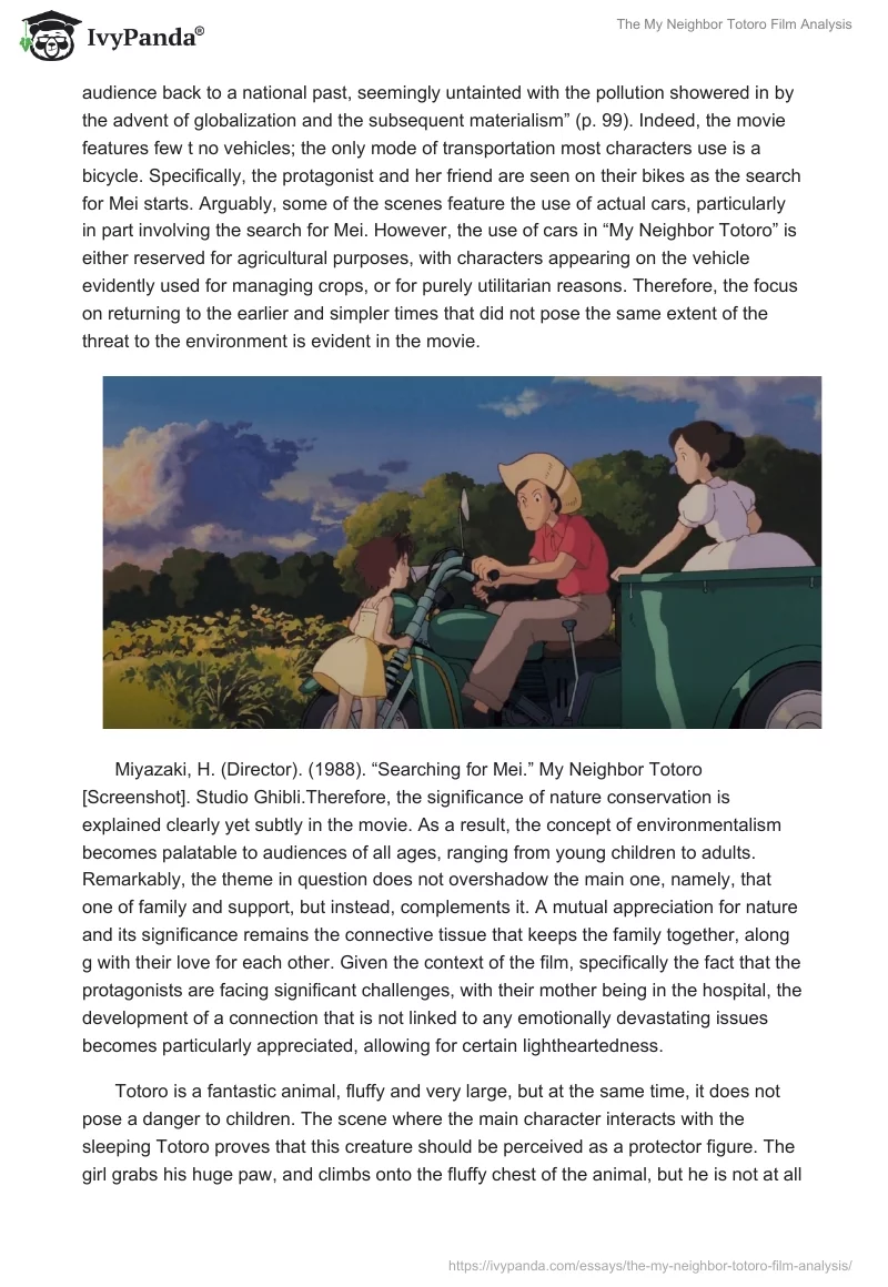 The "My Neighbor Totoro" Film Analysis. Page 3