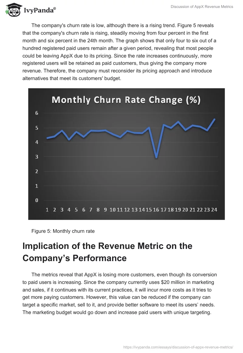 Discussion of AppX Revenue Metrics. Page 5