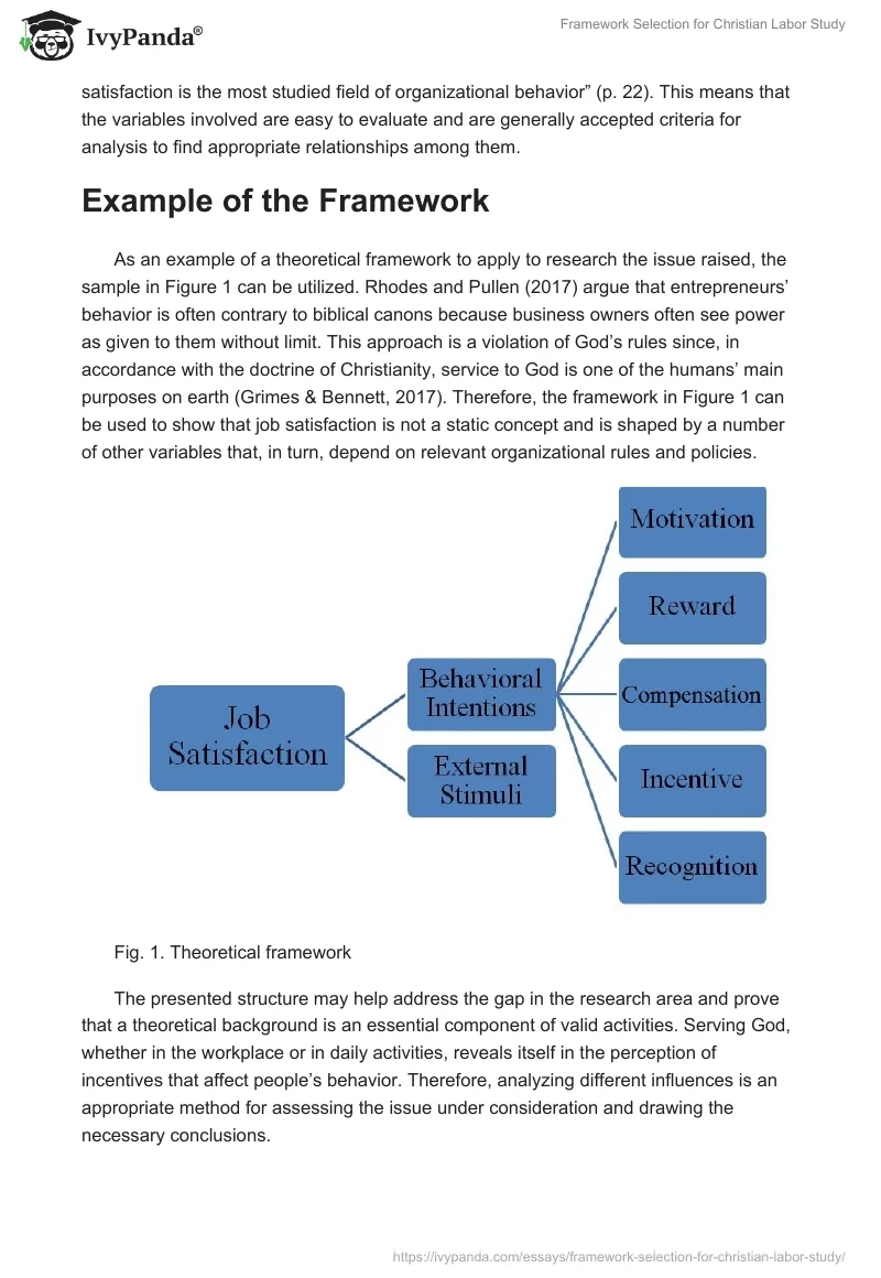 Framework Selection for Christian Labor Study. Page 2