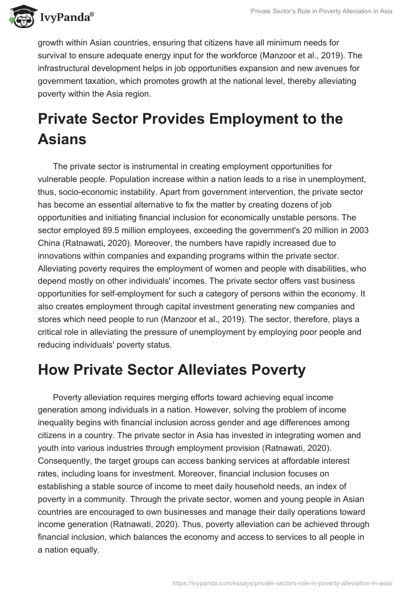 Private Sector’s Role in Poverty Alleviation in Asia. Page 5