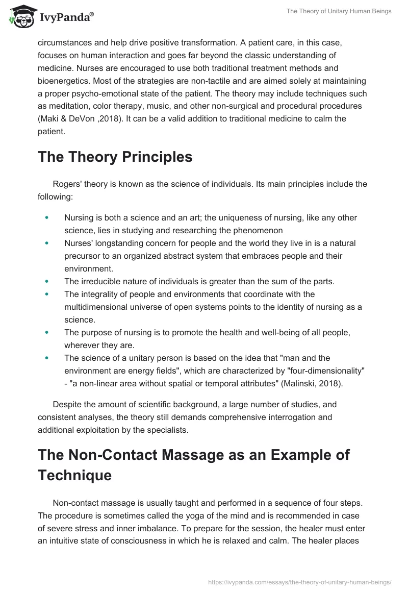 The Theory of Unitary Human Beings. Page 2