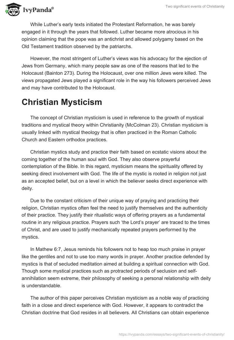 Two Significant Events of Christianity. Page 3