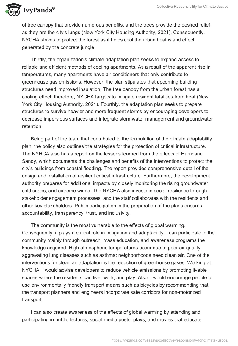 Collective Responsibility for Climate Justice. Page 2