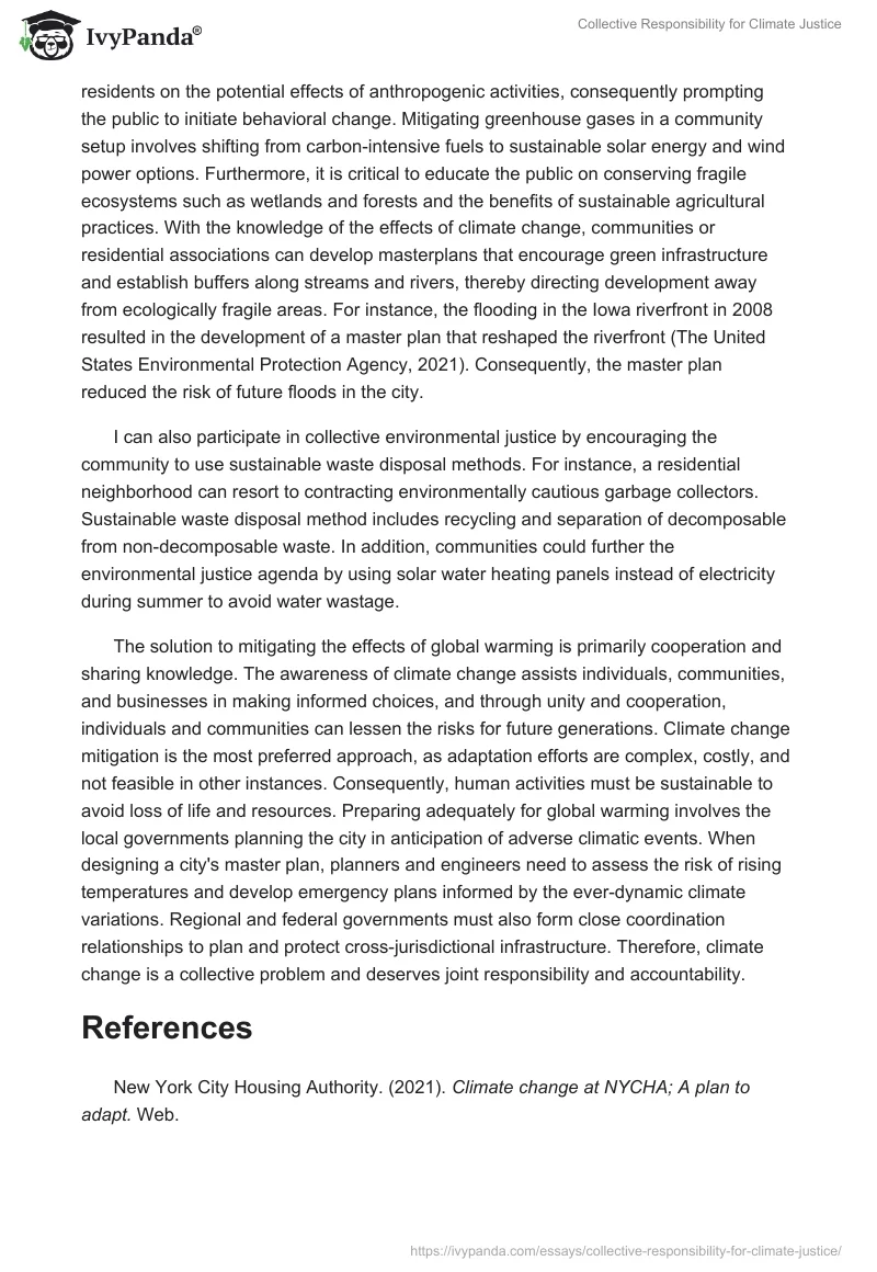 Collective Responsibility for Climate Justice. Page 3