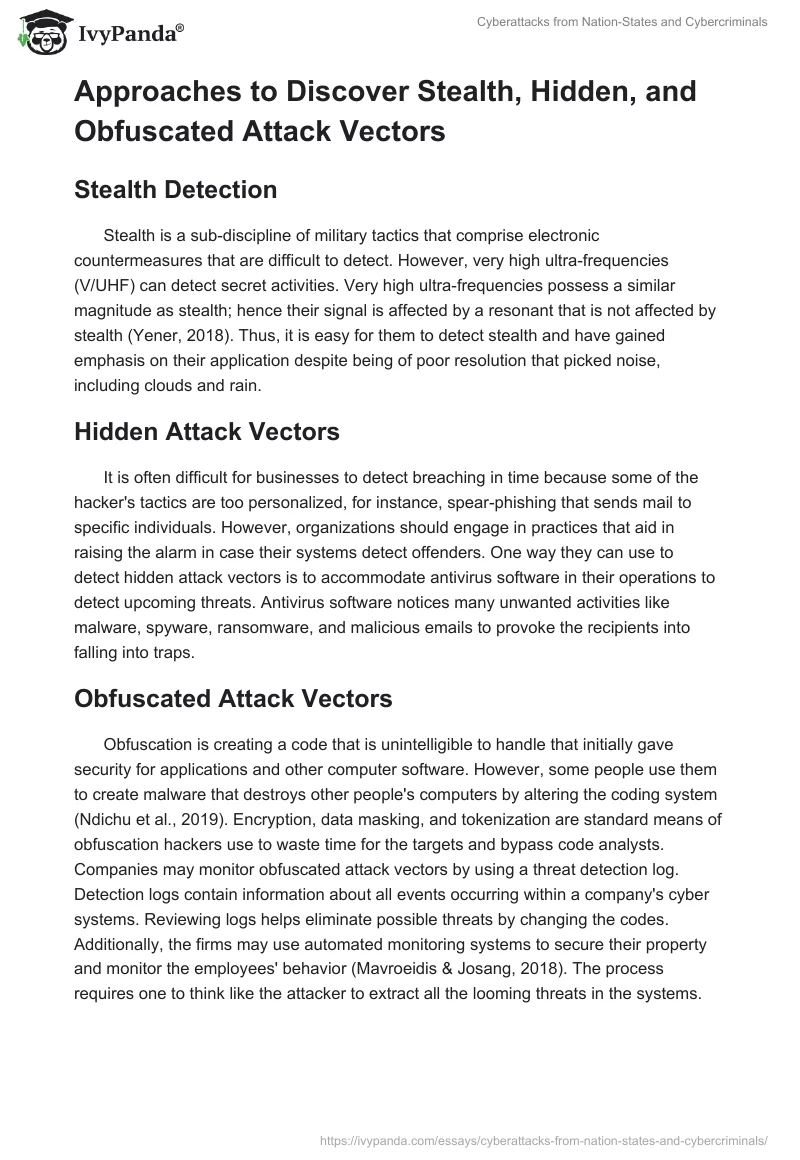 Cyberattacks from Nation-States and Cybercriminals. Page 3