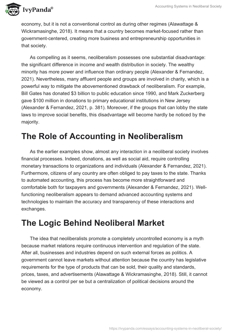 Accounting Systems in Neoliberal Society. Page 3