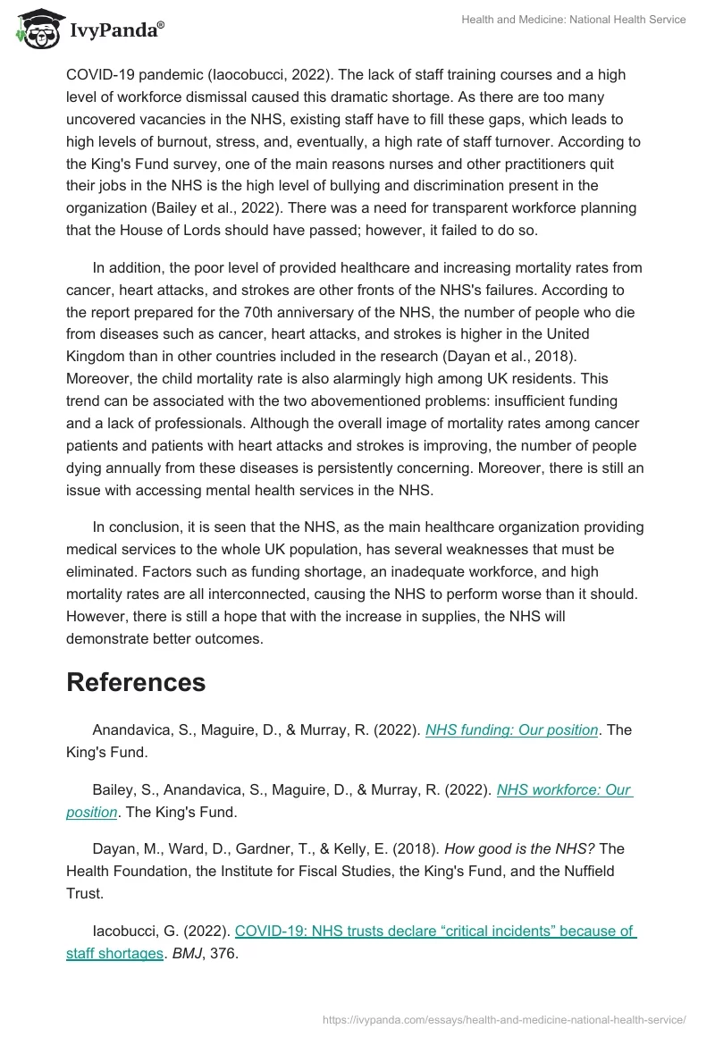 Health and Medicine: National Health Service. Page 2