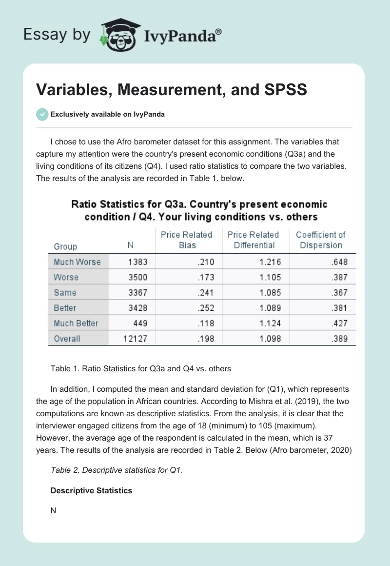 Variables, Measurement, and SPSS. Page 1
