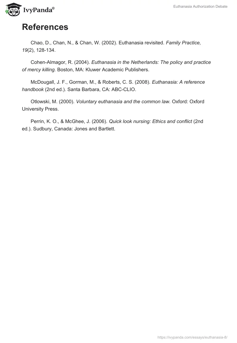 Euthanasia Authorization Debate. Page 4