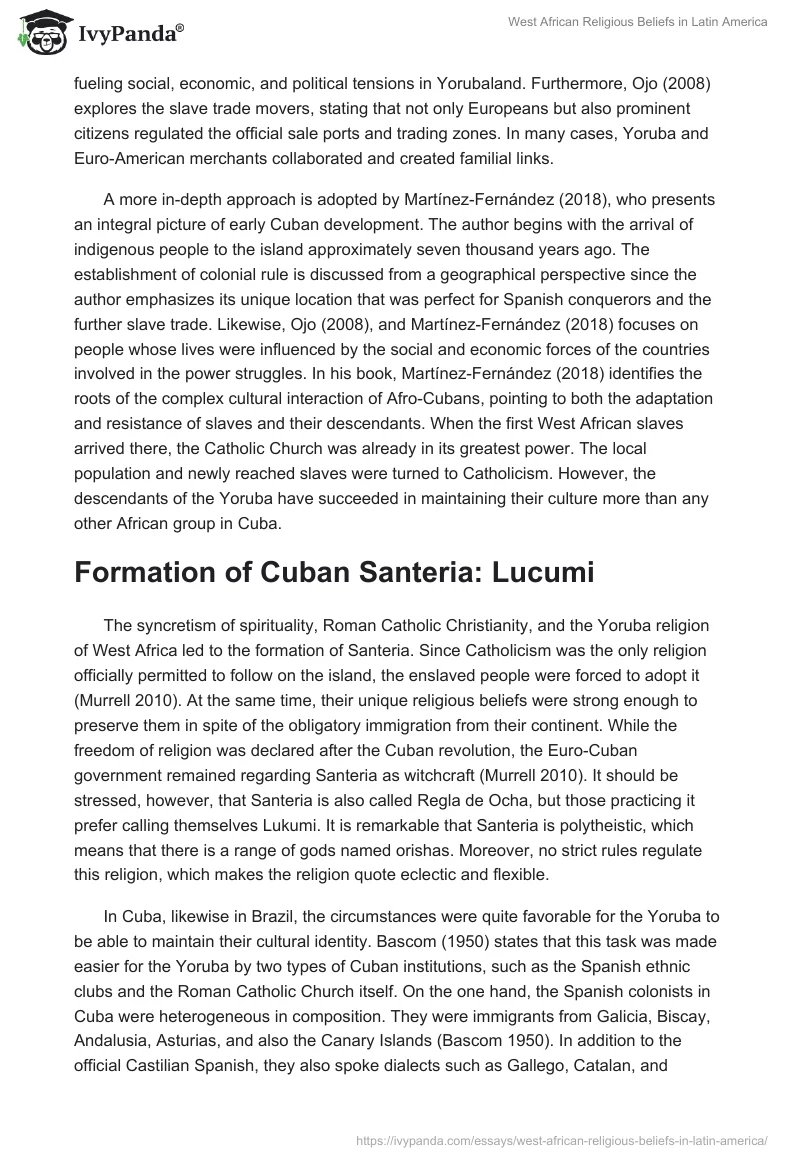 West African Religious Beliefs in Latin America. Page 2